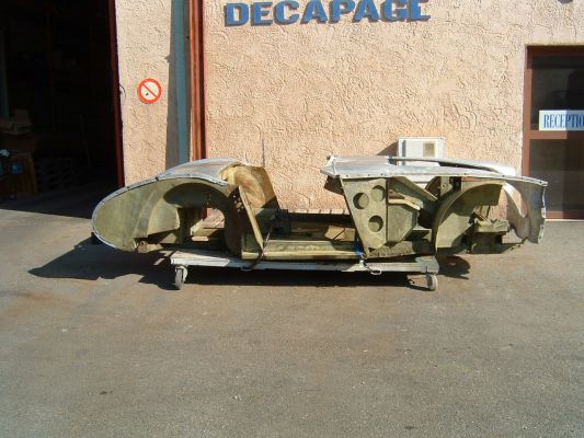 Résultat après décapage et traitement par SALVAT DECAPAGE